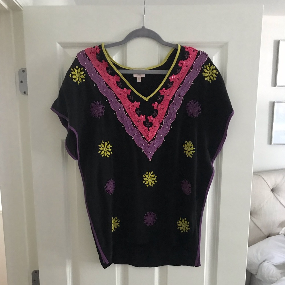 Tracy Reese silk tunic top